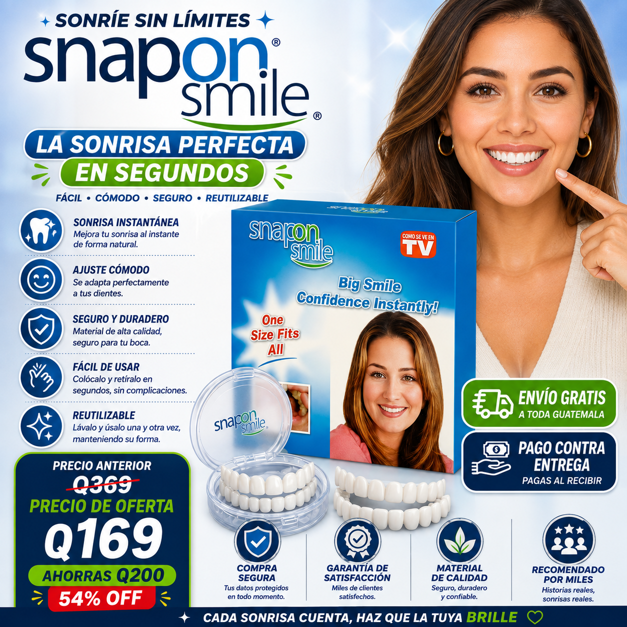 Carillas Dentales ✨ Sonrisa Perfecta al Instante 😁