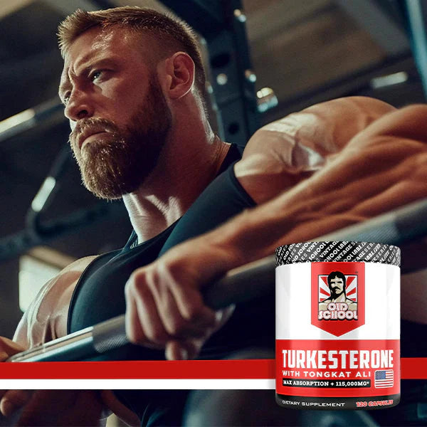 TURKESTERONE 120 CÁPSULA: Rompe tu límite físico -Más fuerza, Más rendimiento.