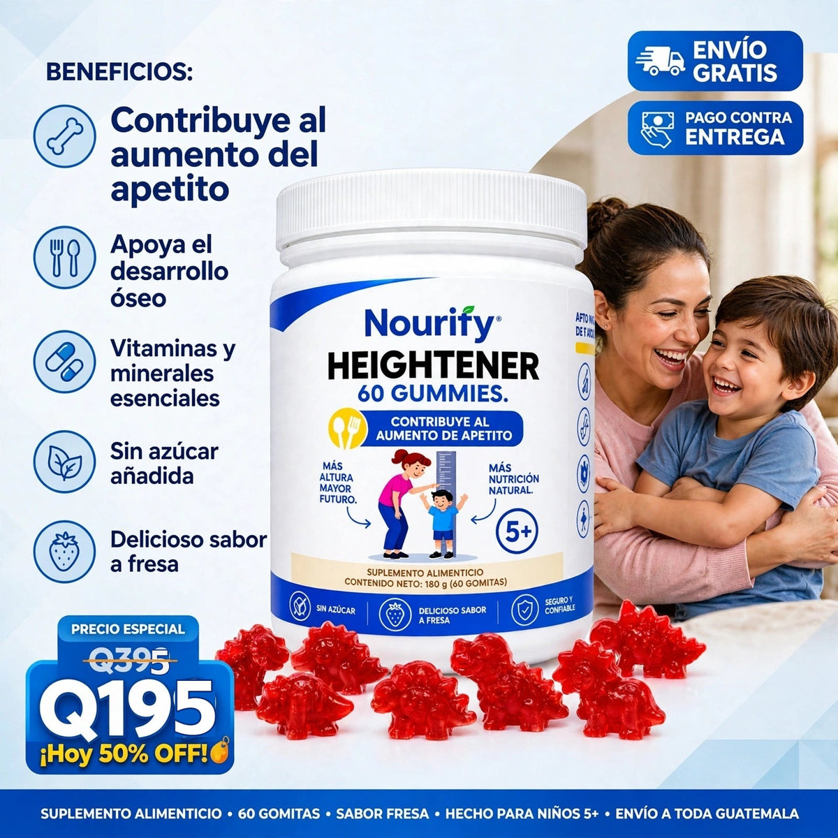 Nourify Heightener - Oferta Q195