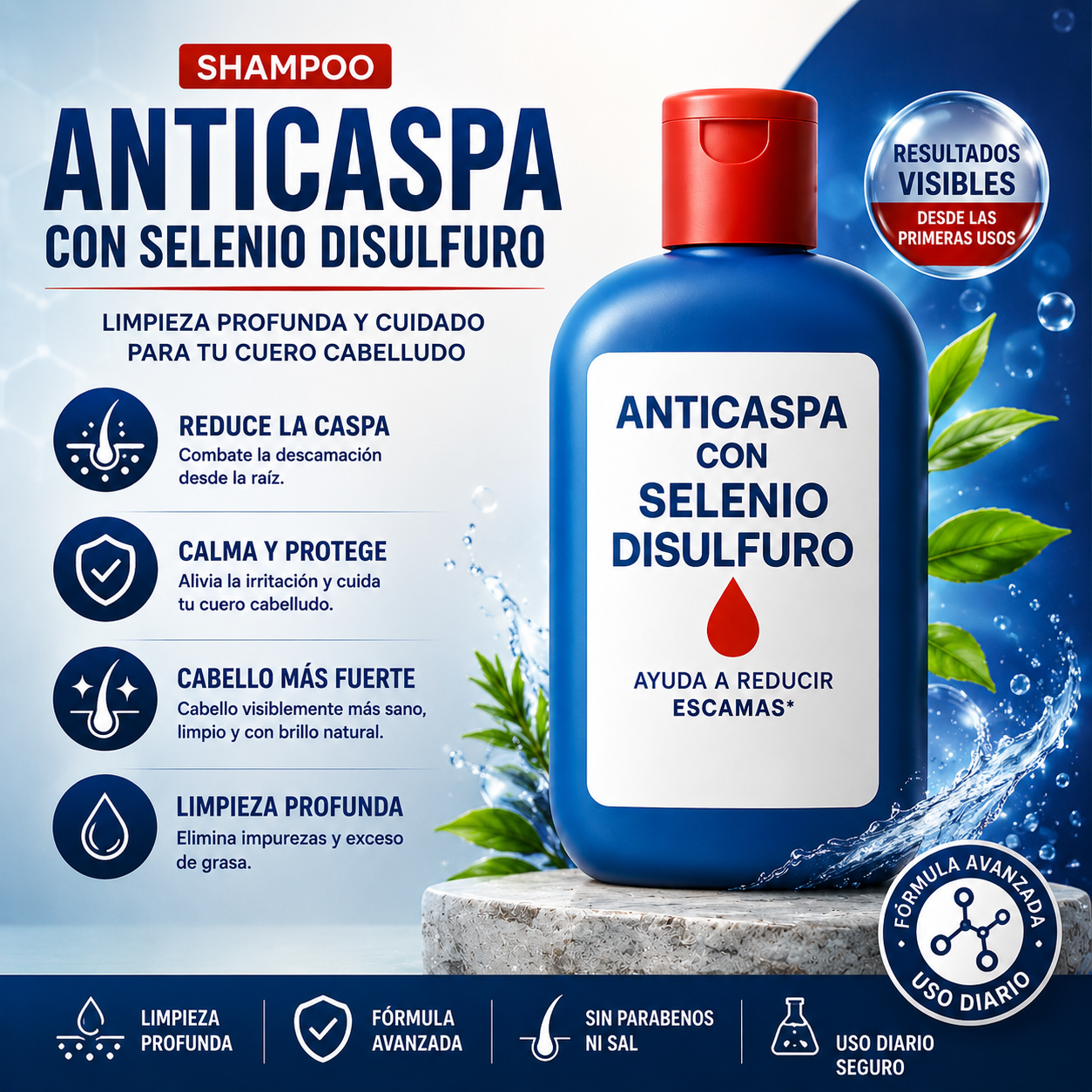 Champú Nipori Control de Grasa 2x1 | Tratamiento Completo