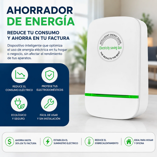 Ahorrador de Energía Inteligente | Reduce tu consumo eléctrico