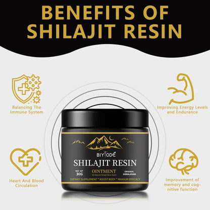 Resina Shilajit Pura del Himalaya