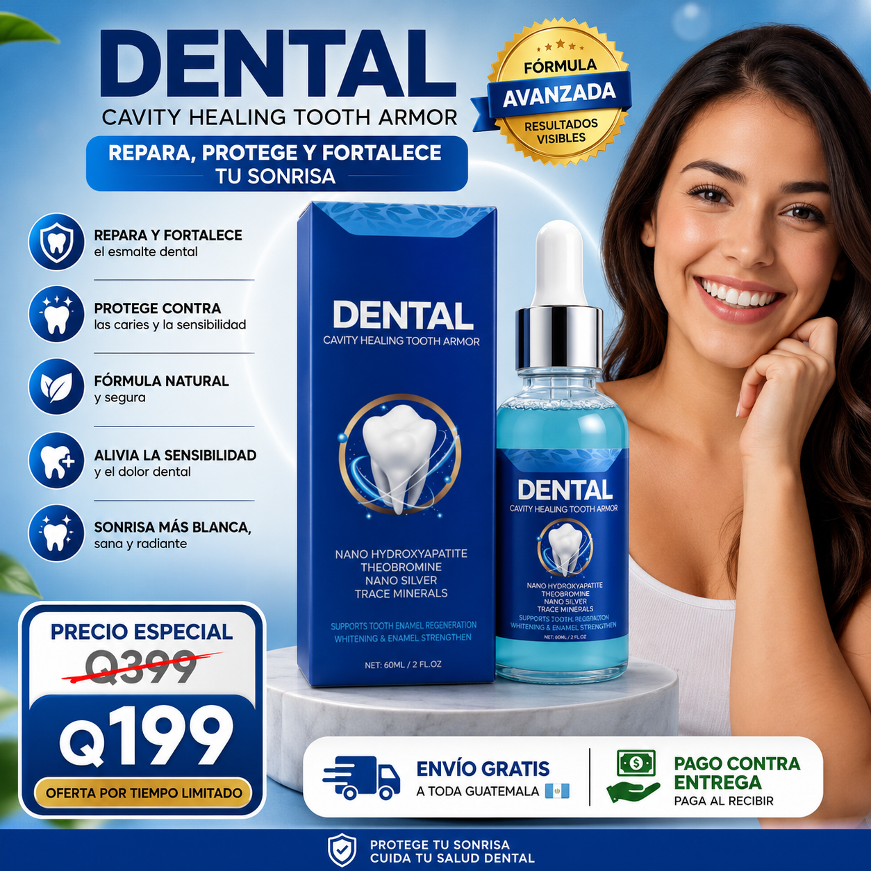 Sérum Dental — Fortalece y Protege tu Sonrisa 🦷 🌿