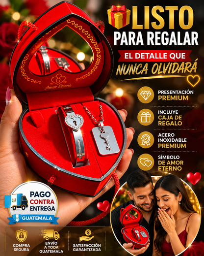 Duo pulsera llave + ENVÍO GRATIS